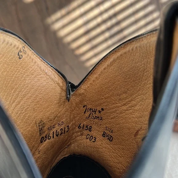 Tony Lama leather boots 8.5D - Picture 10 of 10